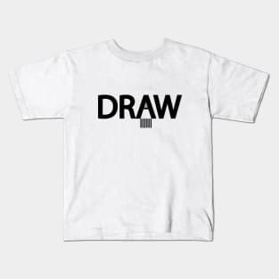 Draw Drawing Kids T-Shirt